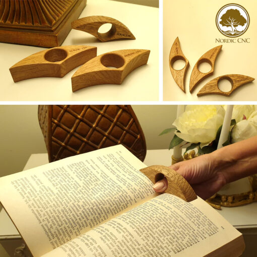Wooden Book Page Holder - Image 2