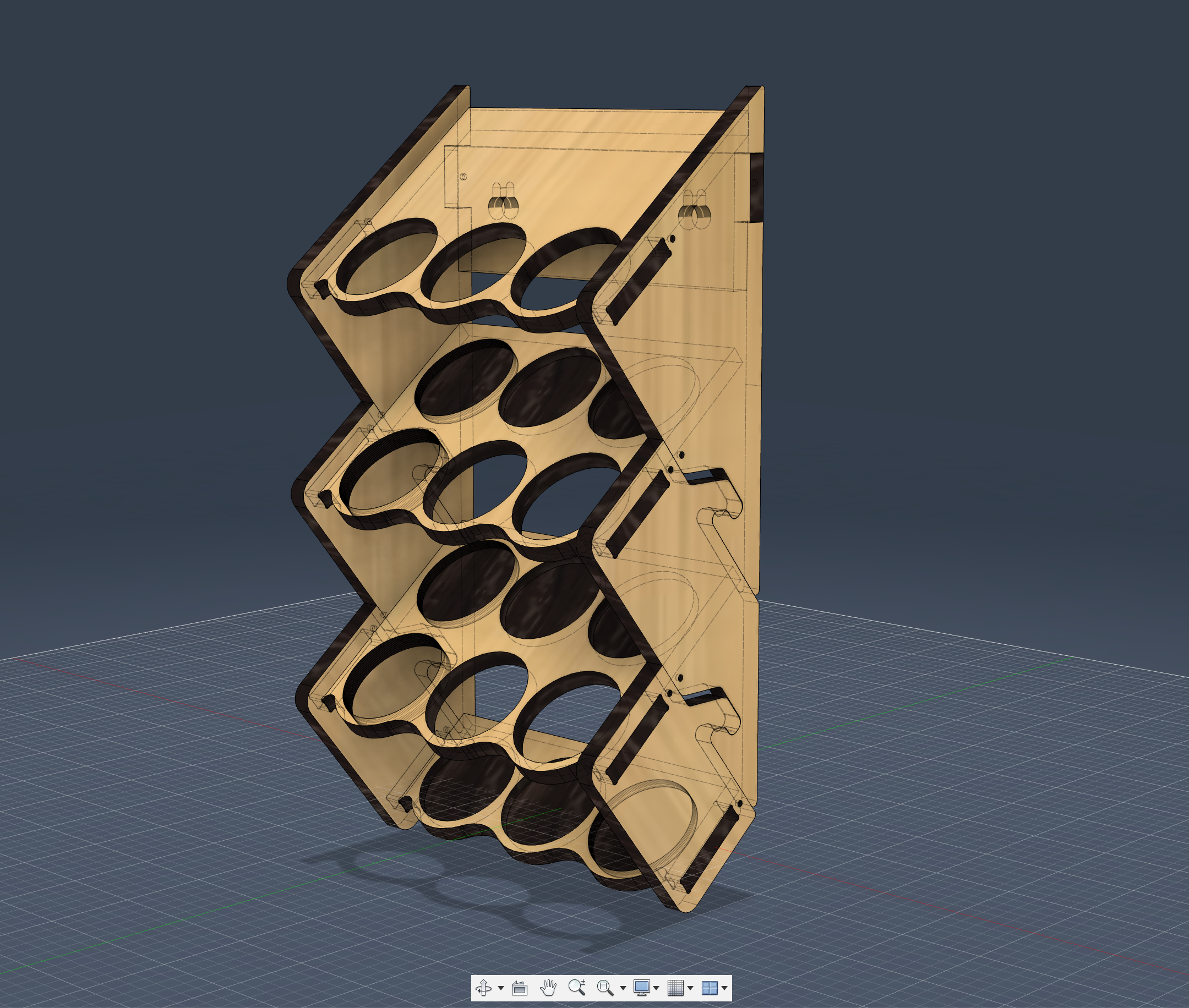 Aerosooli purkide ja tööriistade modulaarne riiul - Image 2