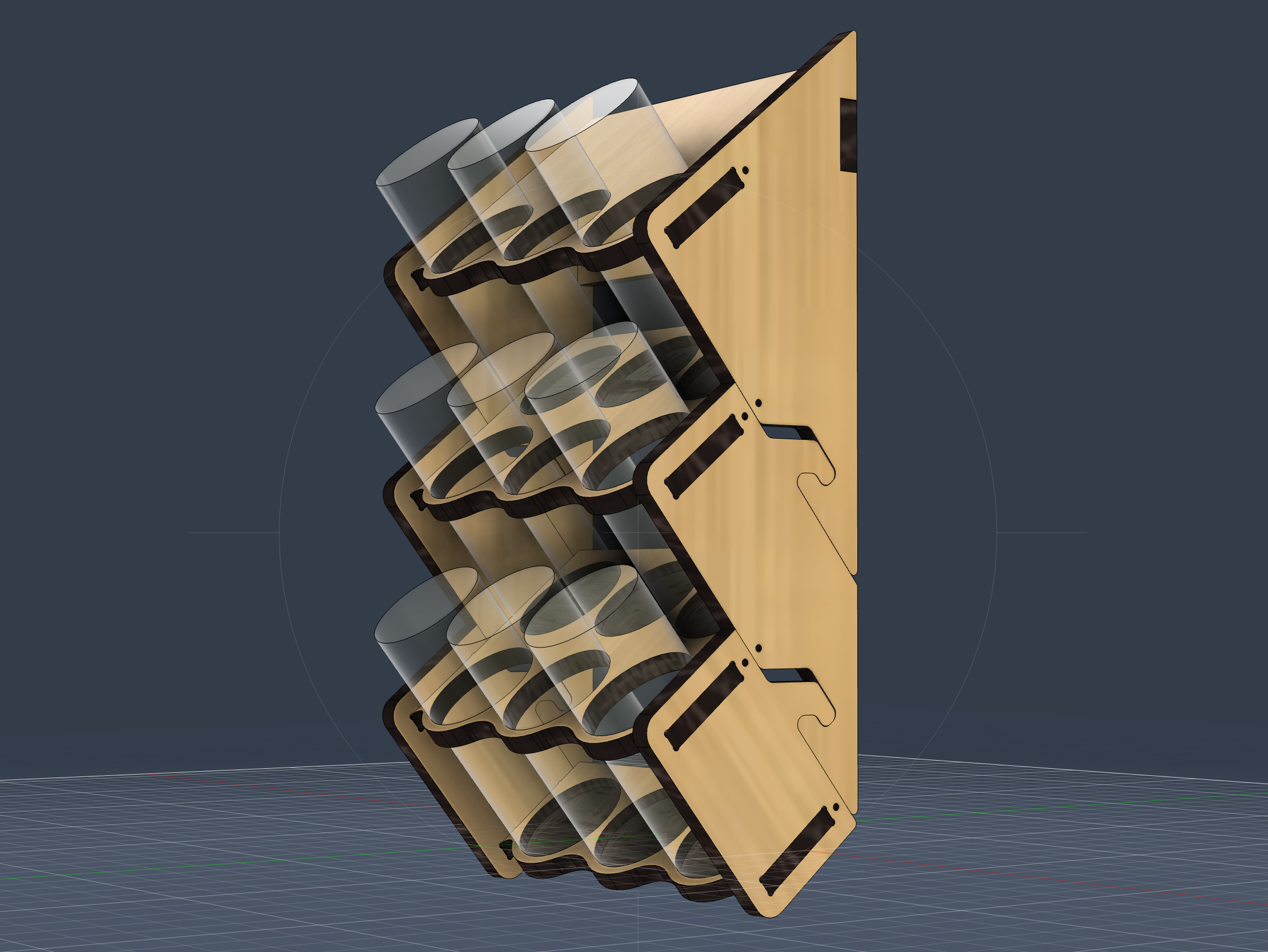 Aerosooli purkide ja tööriistade modulaarne riiul - Image 3